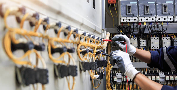 Professional Electrician technician working in Chesterfield County County, VA